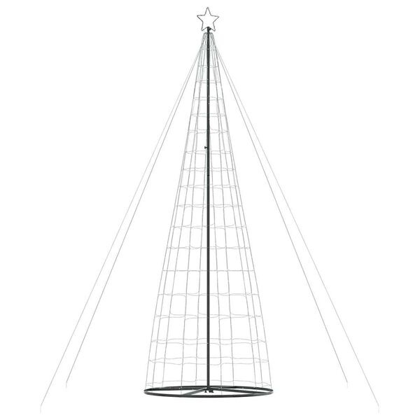 vidaXL Sapin de No&euml;l &agrave; LED 1534 LED blanc froid 500 cm