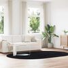 vidaXL Tapis shaggy à poils longs NAVARRA noir 300x200 cm polyester