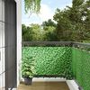 vidaXL &Eacute;cran d'intimit&eacute; de balcon aspect de plante vert 700x90 cm PVC