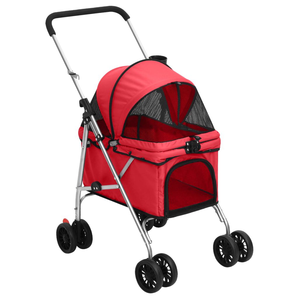 Poussette pour chien pliable discount