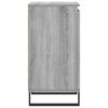 vidaXL Buffet sonoma gris 40x35x70 cm bois d'ing&eacute;nierie