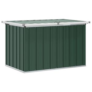 vidaXL Coffre de rangement de jardin Vert 109x67x65 cm
