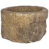 vidaXL Cache-pot de jardin Pierre vieillie &Oslash; 35 x 20 cm