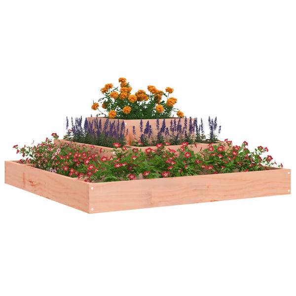 vidaXL Jardinière 80x80x27 cm Bois de douglas massif