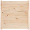 vidaXL Jardinière d'extérieur 70x70x70 cm bois de pin massif