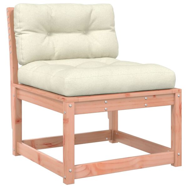 vidaXL Canap&eacute; de jardin avec coussins bois massif douglas