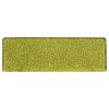 vidaXL Tapis d'escalier 30 pi&egrave;ces 65 x 21 x 4 cm Vert Bordure rectangulaire
