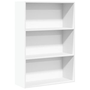 vidaXL Biblioth&egrave;que blanc 80x30x114 cm bois d'ing&eacute;nierie