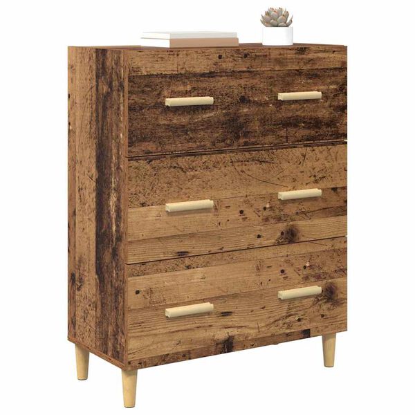 vidaXL Buffet Bois ancien 69,5 x 34 x 90 cm Bois d'ing&eacute;nierie