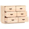 vidaXL Buffet 100x40x75 cm Bois massif de pin
