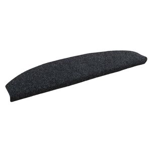 vidaXL Tapis d'escalier auto-adh&eacute;sifs 15 pcs Noir 80 x 24,5 x 3,5 cm