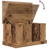 vidaXL Bo&icirc;tes de rangement vieux bois 70x40x38 cm bois d'ing&eacute;nierie
