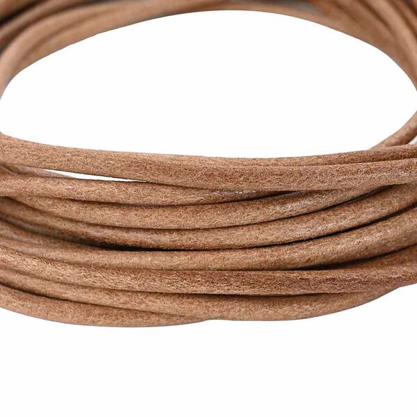 vidaXL Corde en Cuir Marron &Oslash;4 mm x 10 m Cuir