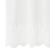 vidaXL Rideau en Dentelle Floral Blanc 280 x 600 cm Polyester