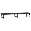vidaXL Support de moniteur noir 105x23x15,5 cm bois d'ing&eacute;nierie