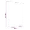 vidaXL Écran de balcon Rouge 160x240 cm Tissu Oxford
