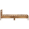 vidaXL Cadre de lit Bois ancien 193 x 95 x 88 cm Bois d'ing&eacute;nierie