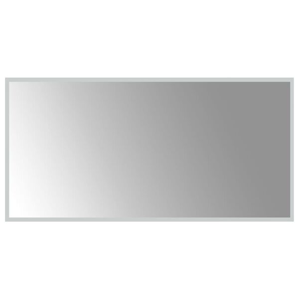 vidaXL Miroir de salle de bain &agrave; LED 50x100 cm