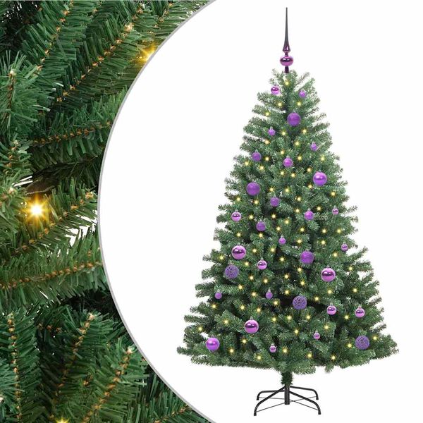 vidaXL Sapin de No&euml;l Artificiel &agrave; Branches Articul&eacute;es Vert 150 cm