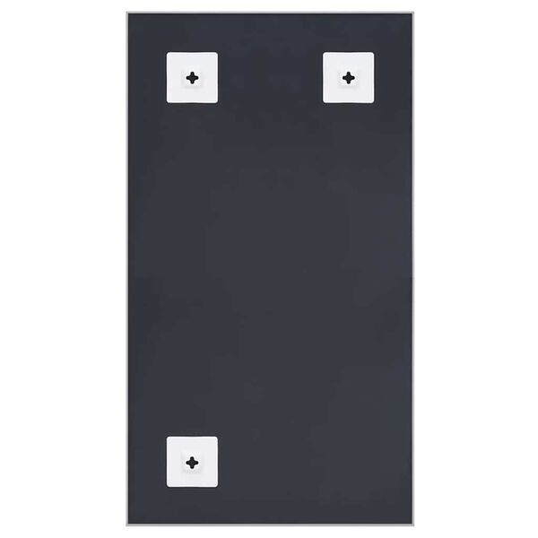 vidaXL Miroir Argent&eacute; 80x60 cm