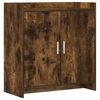 vidaXL Buffet Ch&ecirc;ne fum&eacute; 72 x 36 x 80 cm Bois d'ing&eacute;nierie