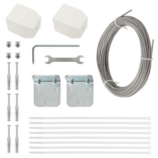 vidaXL Écran de balcon Marron 80x240 cm Tissu Oxford