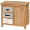 vidaXL Buffet 65 x 35 x 60 cm Bois massif d'eucalyptus