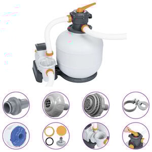 Bestway Pompe de filtration &agrave; sable Flowclear 8327 L/h