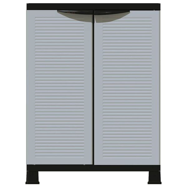vidaXL Armoire en plastique 68x39x92 cm