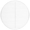 vidaXL Grille de barbecue ronde &Oslash;54 cm acier inoxydable 304