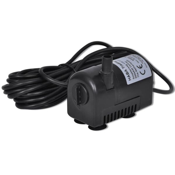 Fontaine de bassin solaire et flottante 35 W Avec batterie