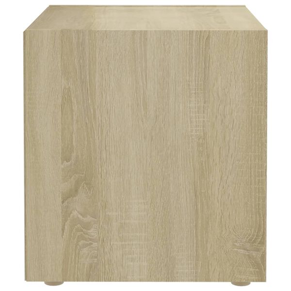 vidaXL Meubles TV 4 pcs chêne sonoma 37x35x37 cm bois d’ingénierie