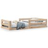 vidaXL Cadre de lit sans matelas 100x200 cm bois massif de pin