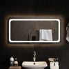 vidaXL Miroir de salle de bain &agrave; LED 100x50 cm