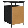 vidaXL Cabinet de chevet Ch&ecirc;ne noir 40 x 42 x 60cm Bois d'ing&eacute;nierie