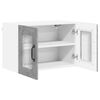 vidaXL Armoire de cuisine Gris b&eacute;ton 60 x 31 x 40 cm Bois d'ing&eacute;nierie