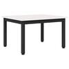 vidaXL Table basse Blanc 60 x 50 x 36 cm Bois de pin massif