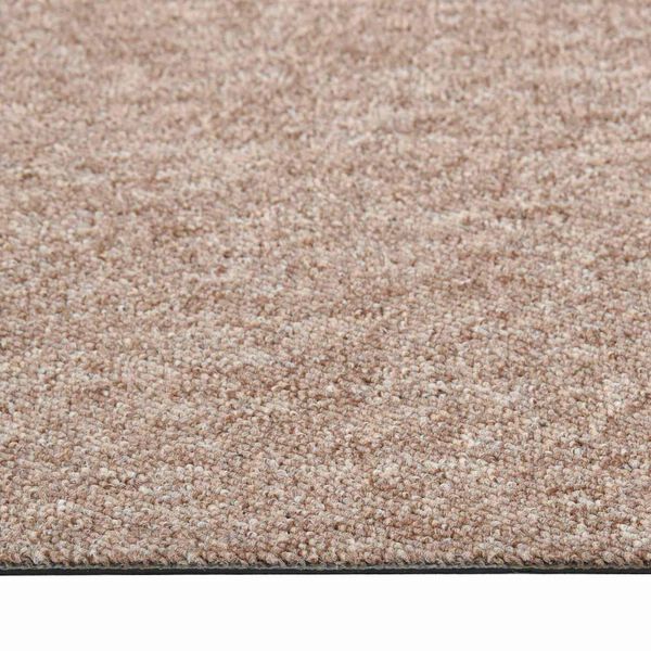 vidaXL Tapis 20 pcs Beige 50 x 50 cm 100% Polypropyl&egrave;ne