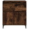 vidaXL Buffet Ch&ecirc;ne fum&eacute; 60x35x70 cm Bois d'ing&eacute;nierie
