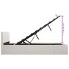 vidaXL Cadre de lit avec rangement hydraulique Similicuir 160x200 cm
