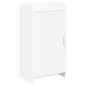 vidaXL Cabinet &agrave; chaussures Blanc 48 x 36 x 92 cm Bois d'ing&eacute;nierie