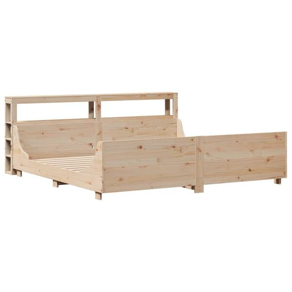 vidaXL Cadre de lit sans matelas 180x200 cm bois massif de pin