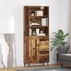 vidaXL Haut Armoire avec tiroir Bois Ancien 69,5 x 34 x 180 cm