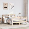 vidaXL Cadre de lit sans matelas 160x200 cm bois massif de pin