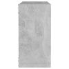 vidaXL &Eacute;tag&egrave;res cube murales 2 pcs Gris b&eacute;ton 30x15x30 cm
