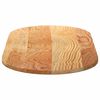 vidaXL Dessus de table 100x50x2 cm bois de chêne massif ovale