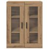 vidaXL Buffet Ch&ecirc;ne artisanal 69,5 x 34 x 90 cm Bois d'ing&eacute;nierie