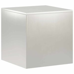 vidaXL Support de Plante Argent&eacute; 40 x 40 x 40 cm Acier