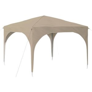 vidaXL Tente de f&ecirc;te pop-up 290 x 290 x 245 cm Cr&egrave;me