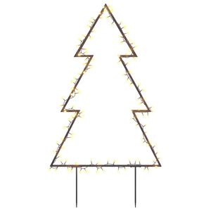 vidaXL D&eacute;coration lumineuse arbre de No&euml;l avec piquets 115 LED 90 cm